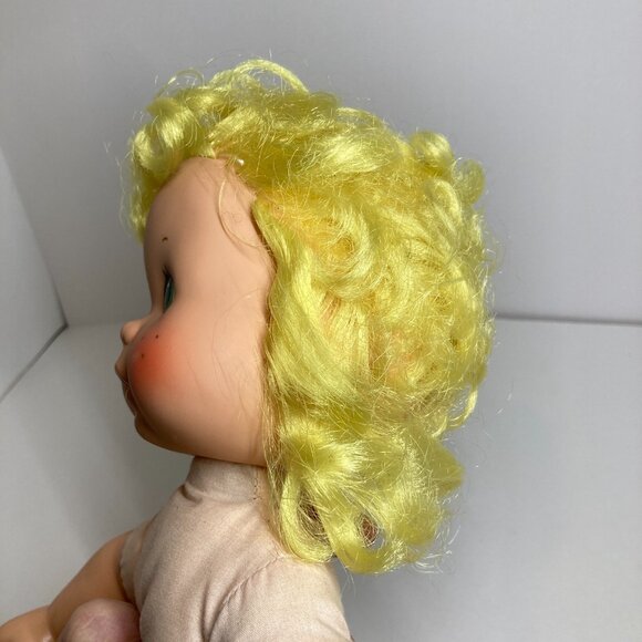 Vintage 1982 Kenner 14" Strawberry Shortcake Lemon Meringue Blow Kiss Baby Doll - Picture 5 of 11